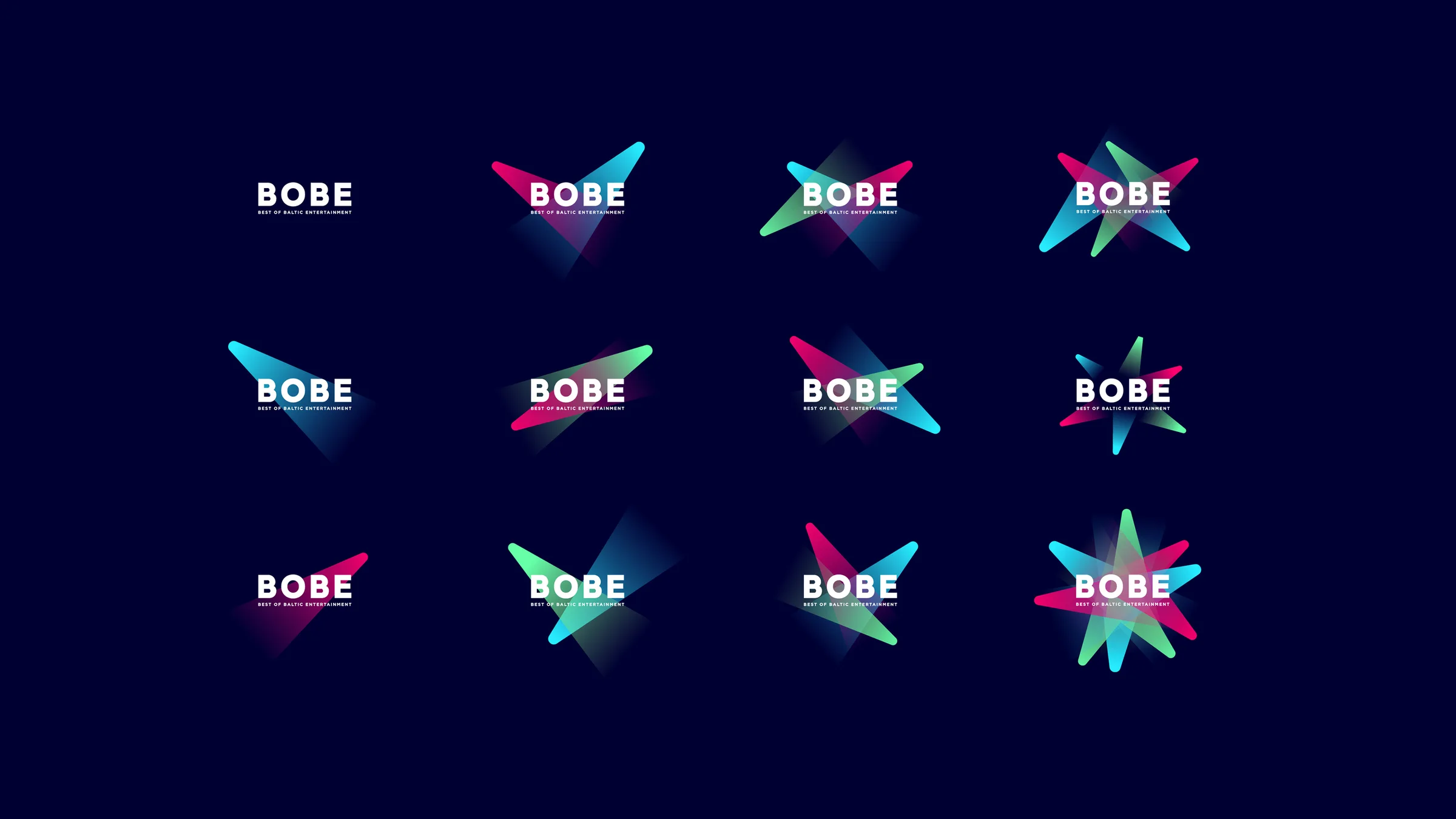 Best Of Baltic Entertainment: Logo pārveide un sistēmas dizains, zīmola identitātes dizains, zīmola grāmata, 2