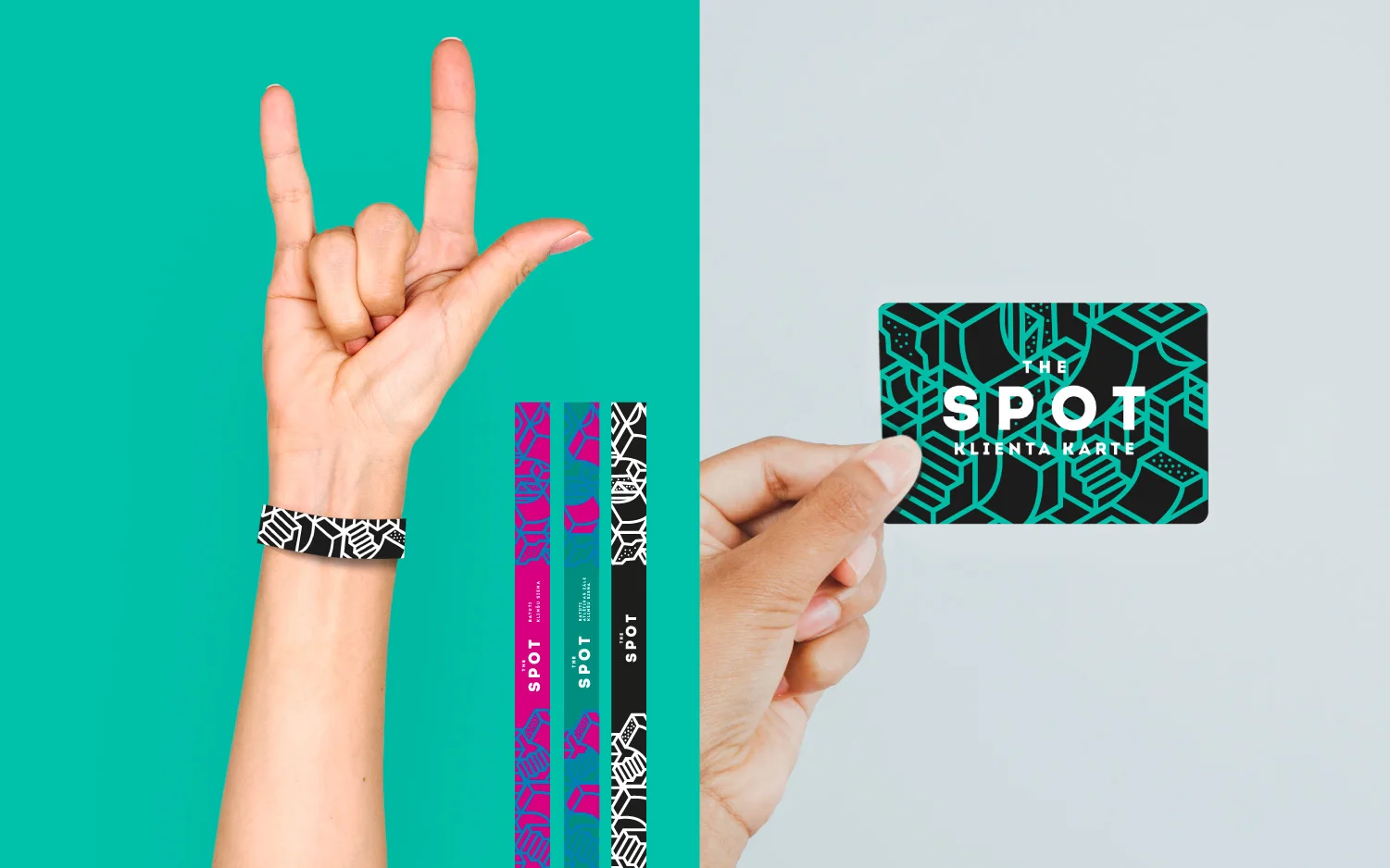 The Spot: Zīmola nosaukums, logo sistēmas dizains, zīmola identitātes koncepts, zīmola grāmata, 6