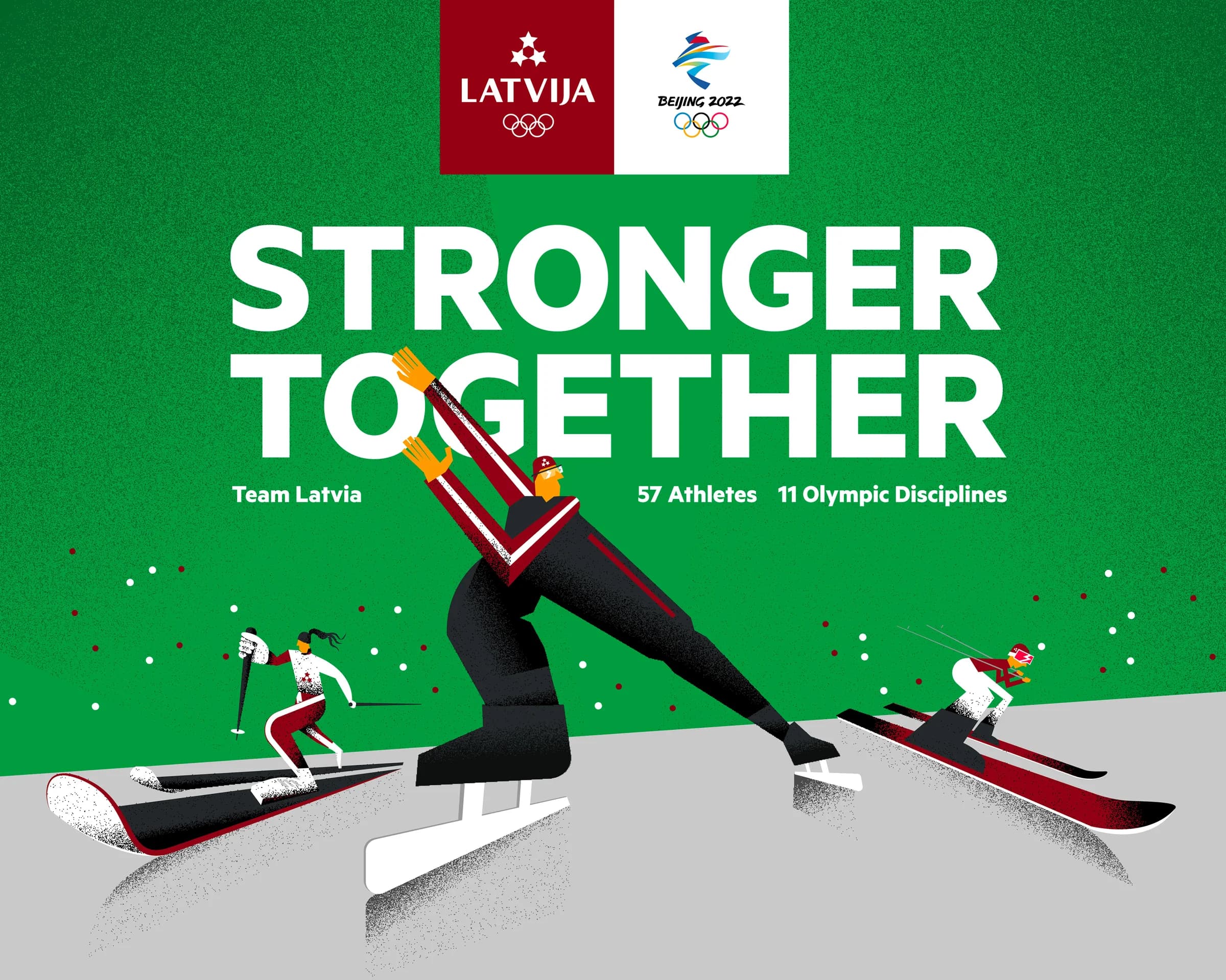 Team Latvia X Beijing Olympic Games 2020: Zīmolvedība, sociālo mediju kampaņa