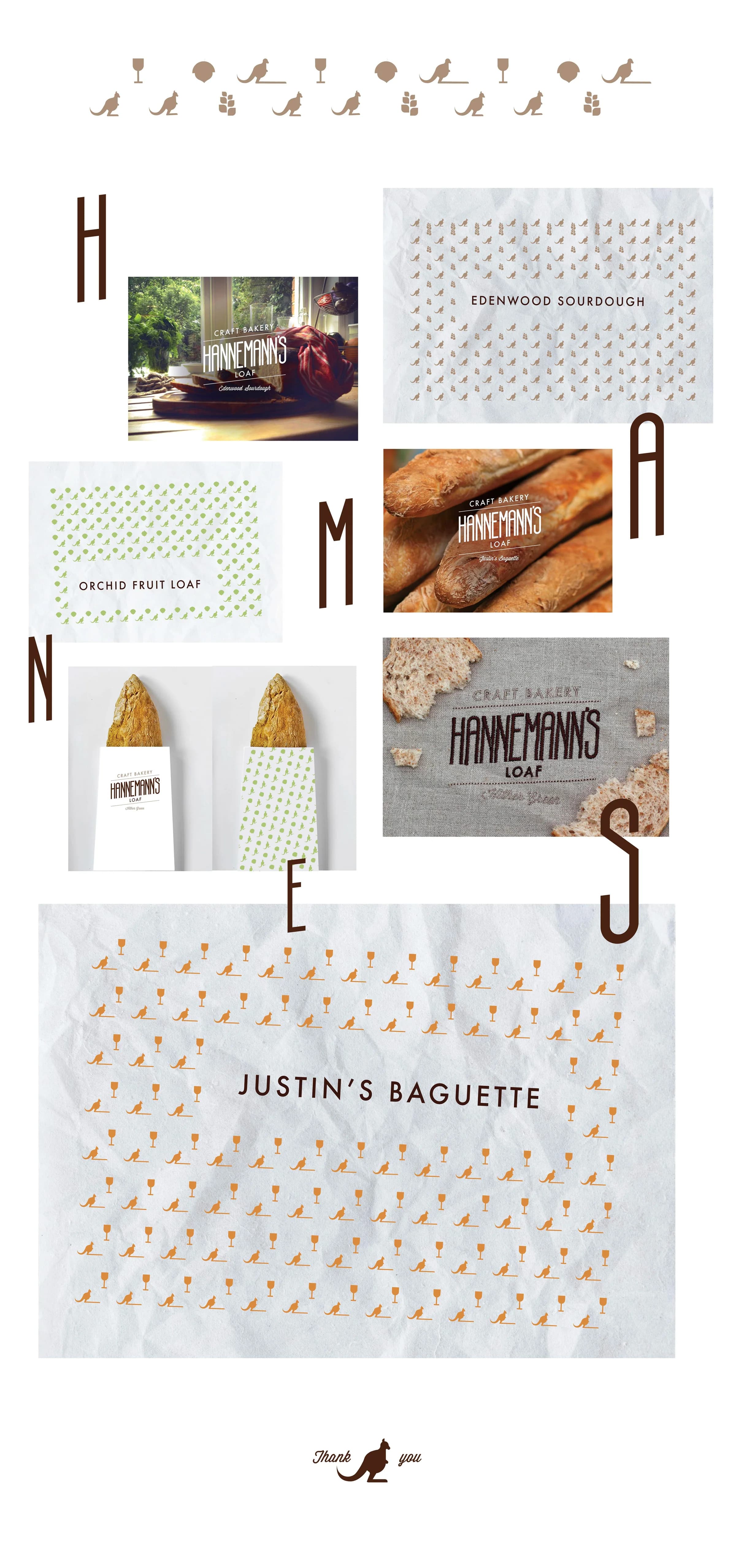 Hannemanns Bakery: Zīmola dizains, 3