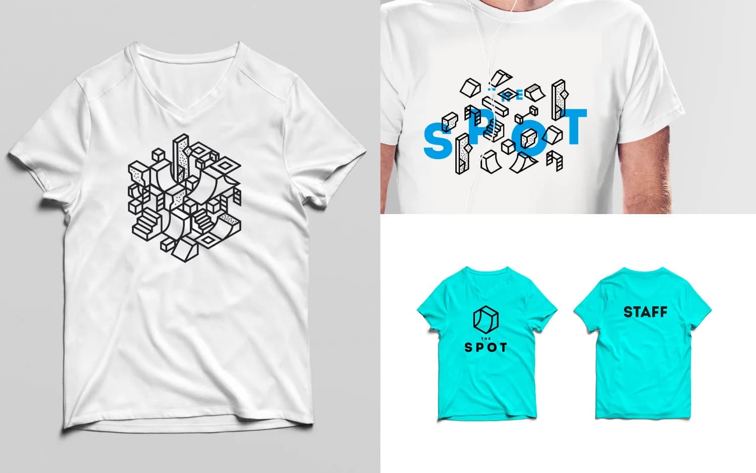 The Spot: Zīmola nosaukums, logo sistēmas dizains, zīmola identitātes koncepts, zīmola grāmata, 5
